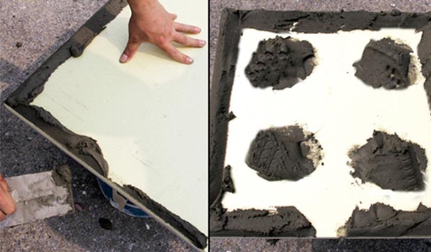 切割開槽，粘貼上墻