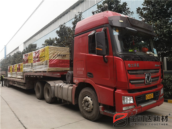 寶潤達(dá)周口巖棉一體板項目發(fā)貨