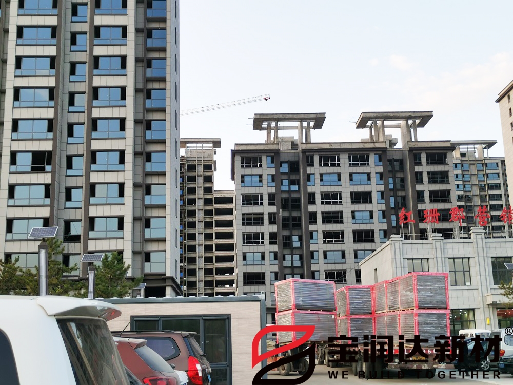 寶潤達(dá)紅珊郡外墻一體板項目