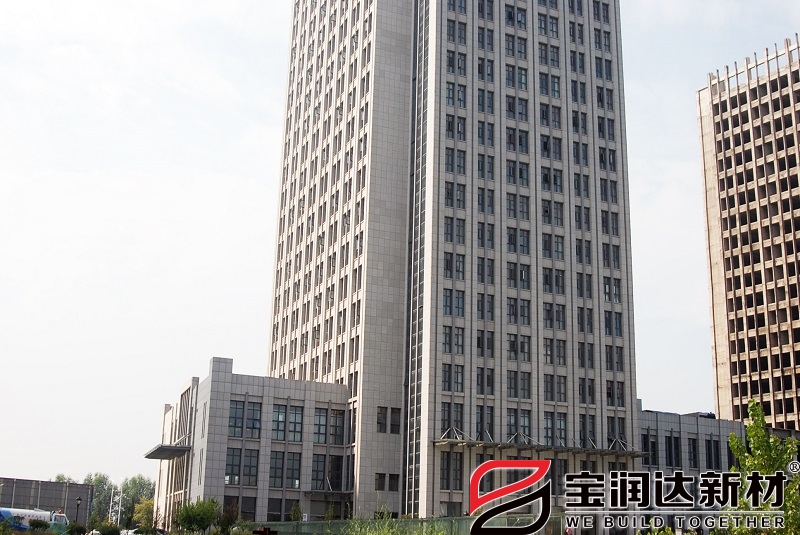 金融大廈一體板寶潤達(dá)保溫裝飾