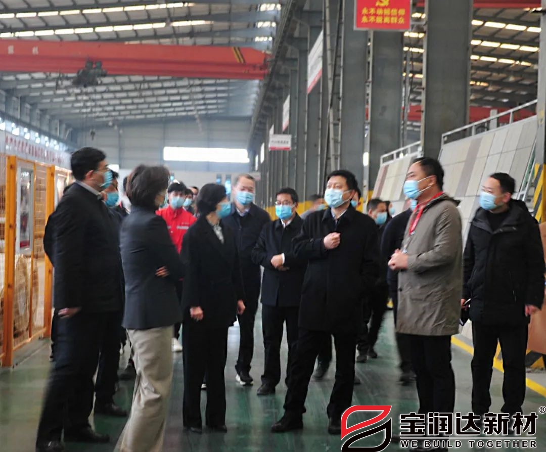 河南省許昌市市長劉濤帶隊考察寶潤達(dá)