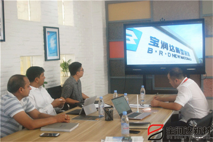 新西蘭客戶來訪寶潤達(dá)洽談合作