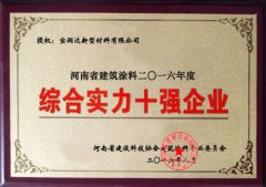 寶潤達(dá)-綜合實(shí)力十強(qiáng)企業(yè)