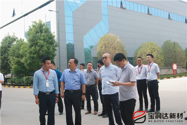 副市長趙勝業(yè)一行來訪寶潤達考察調(diào)研