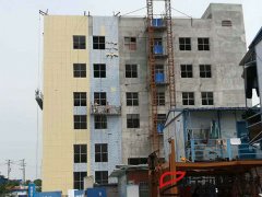 寶潤達(dá)米黃實(shí)色氟碳漆一體板項(xiàng)目