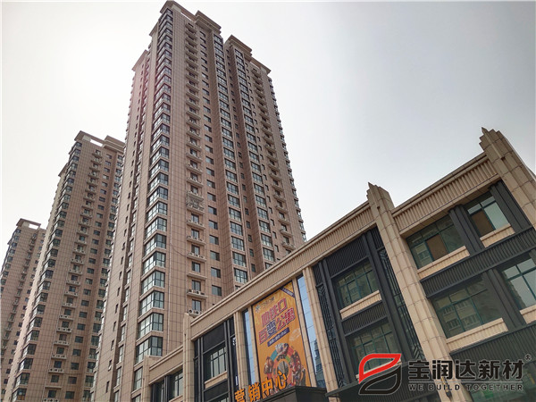 幸福六合門小區(qū)項(xiàng)目采用寶潤(rùn)達(dá)一體板